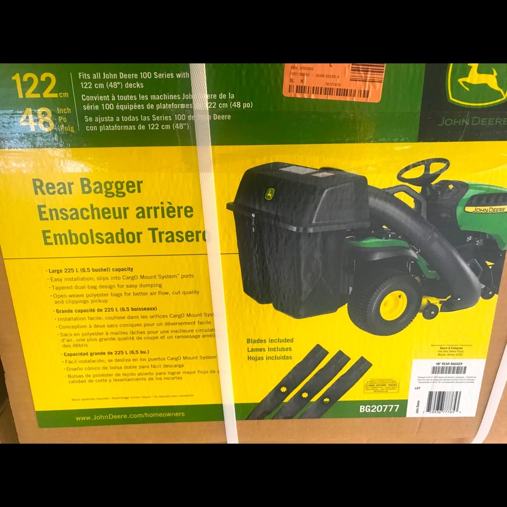 John deer bagger